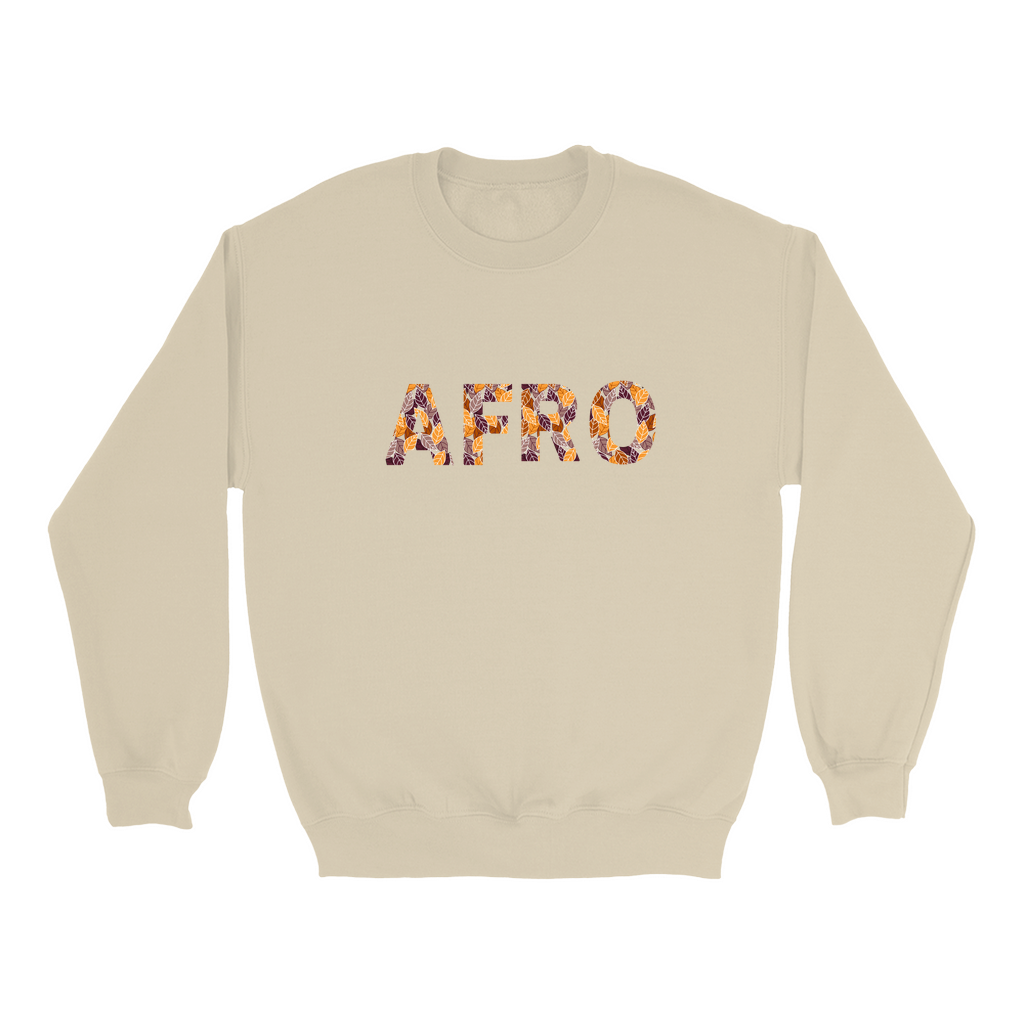 AFRO (Leaf Printed) Sweatshirt