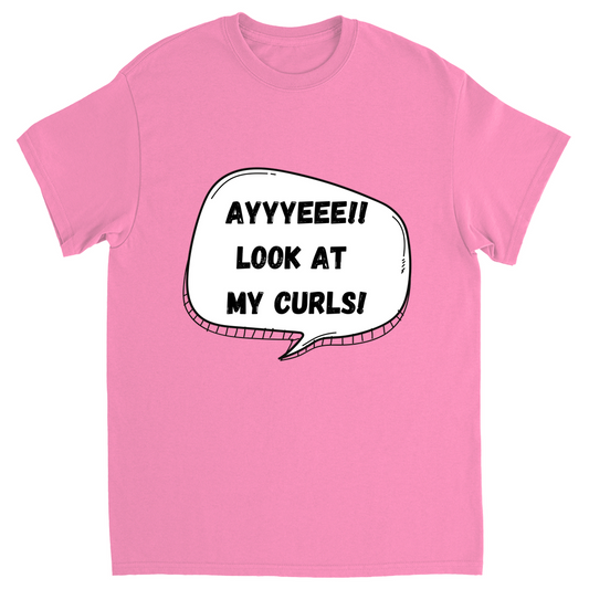 Look at my Curls Graphic Tee
