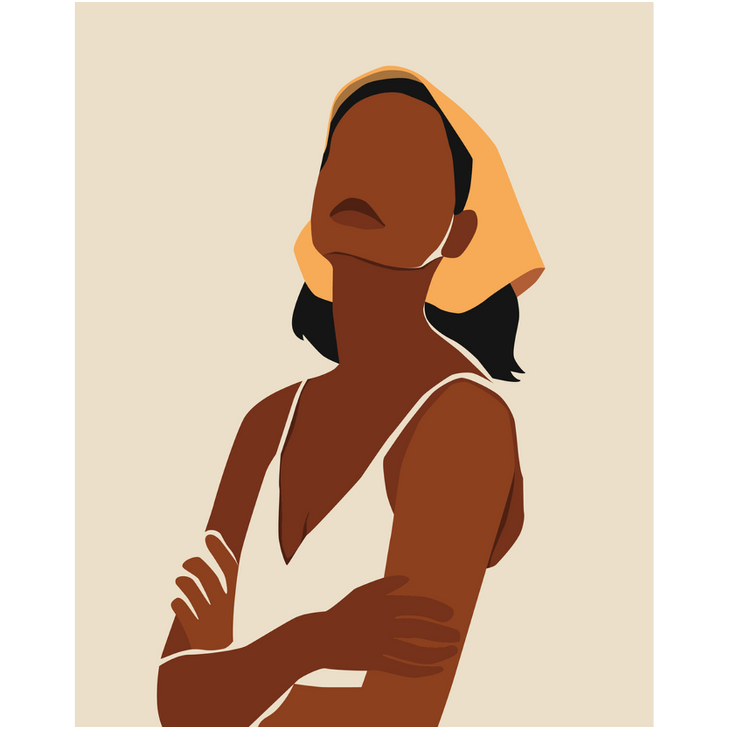 Black Woman - Modern Art | Giclee Art Prints