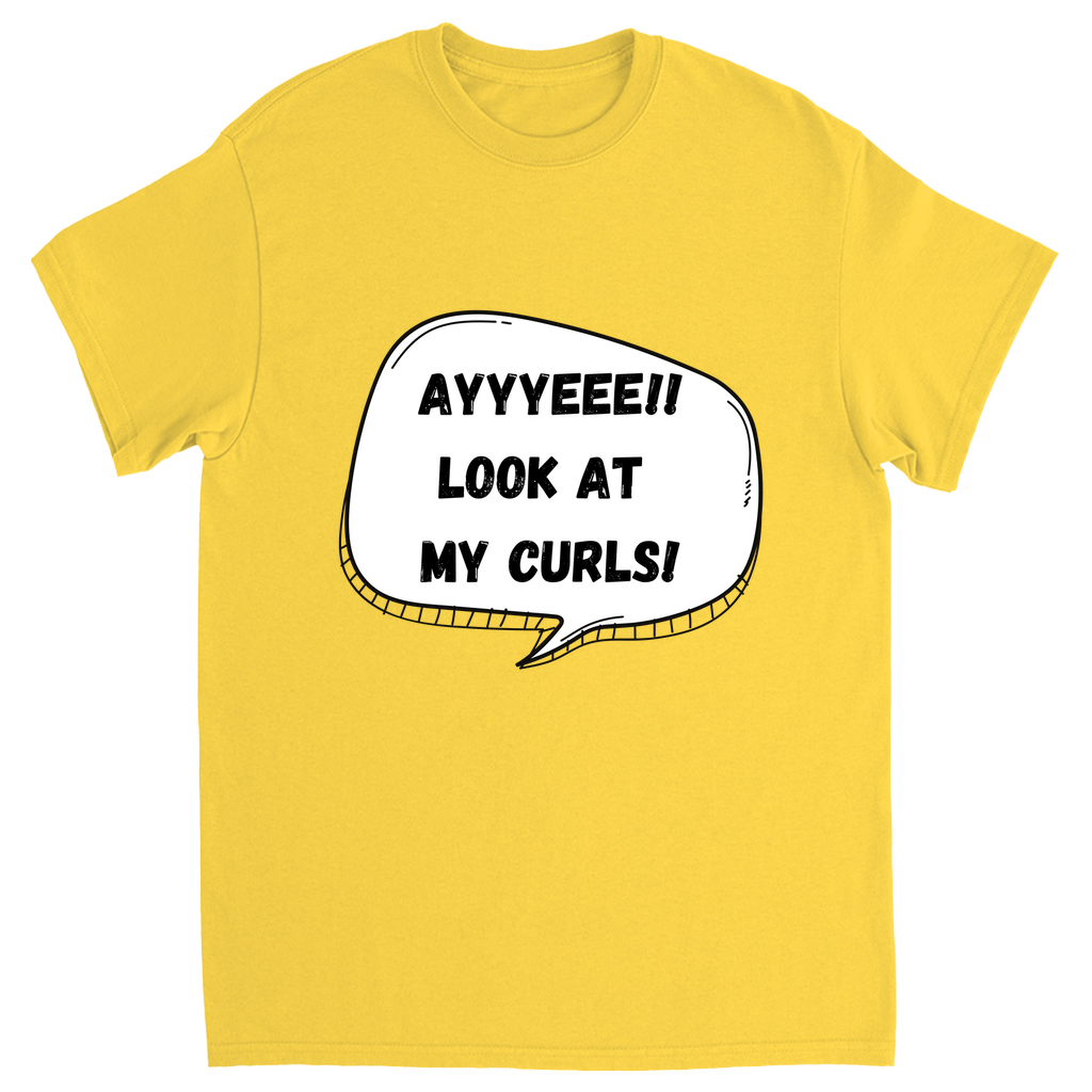 Look at my Curls Graphic Tee