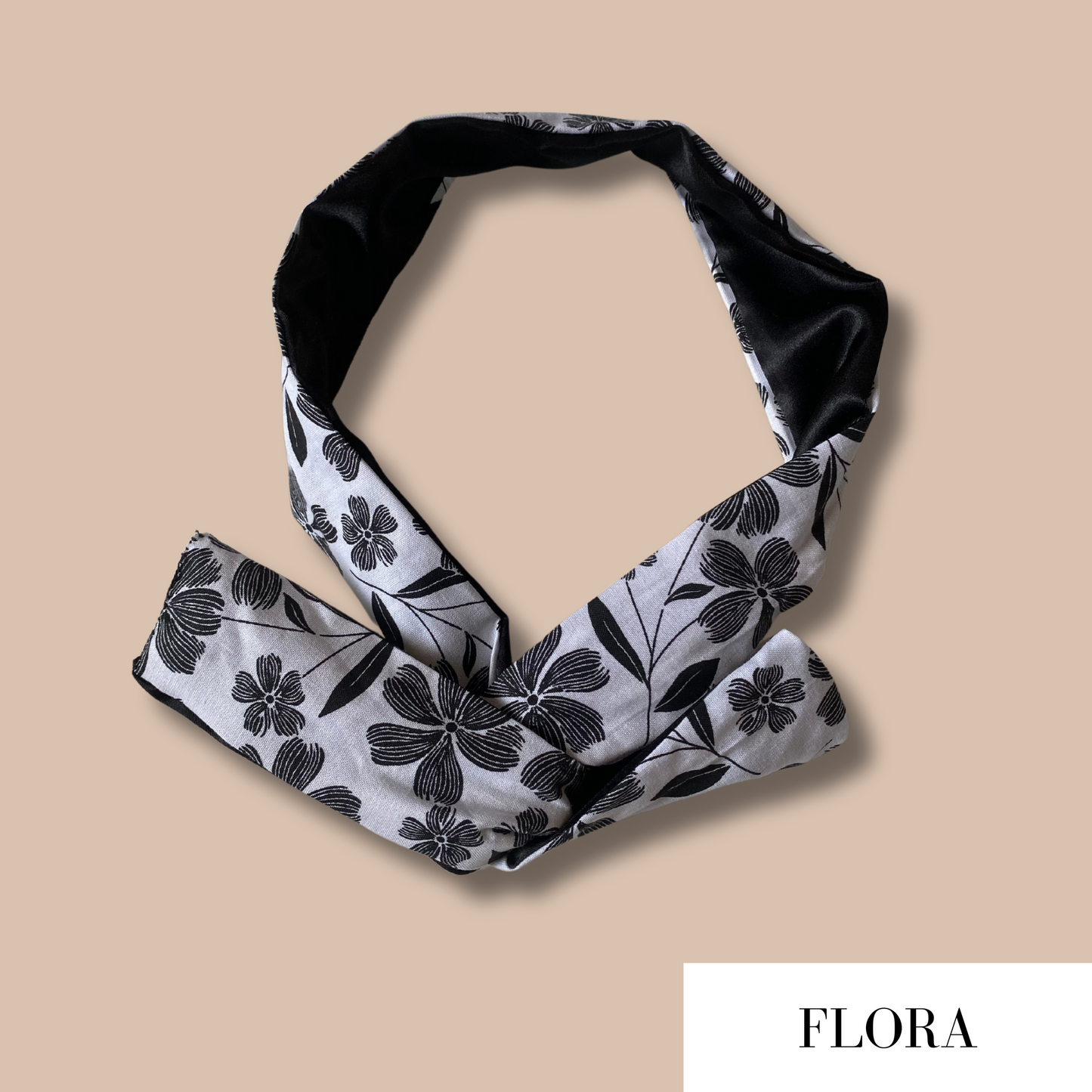 Flora- Bendable Satin Lined Headband