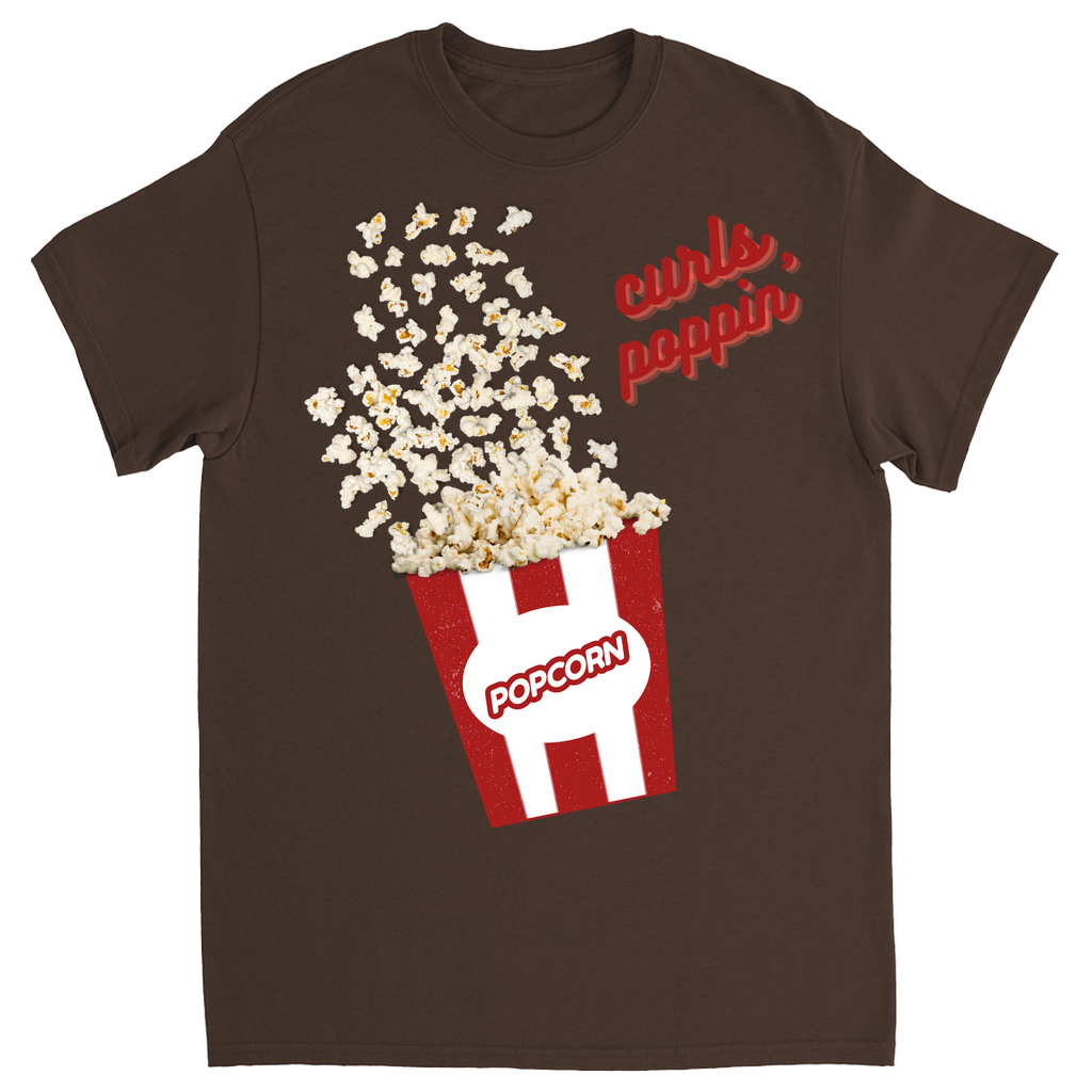 Curls Poppin' Graphic Tee