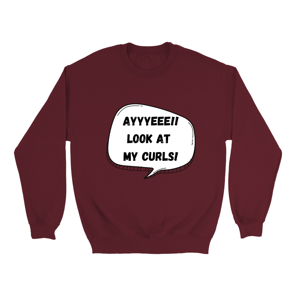 Look at my Curls Sweatshirt