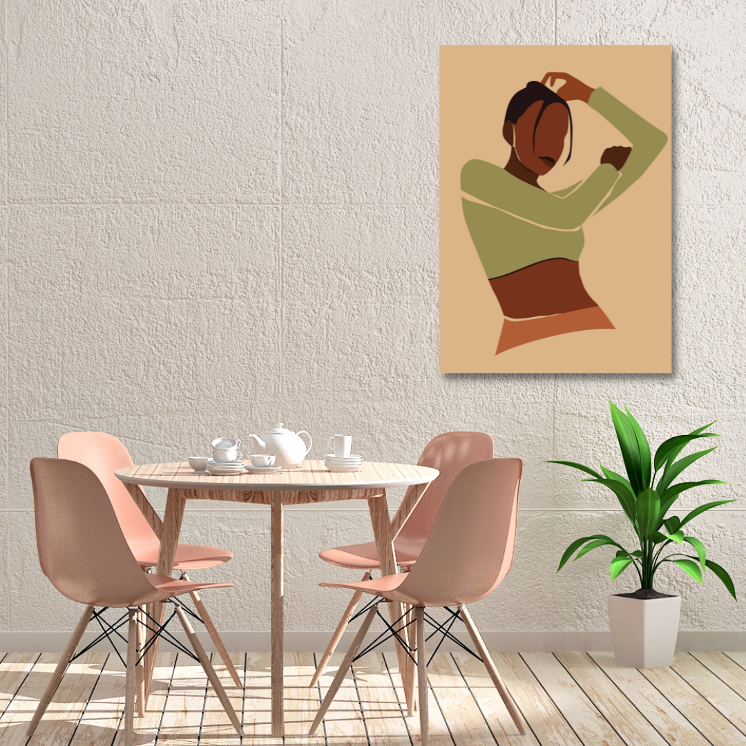 Black Woman Art -Modern Art | Giclee Art Prints