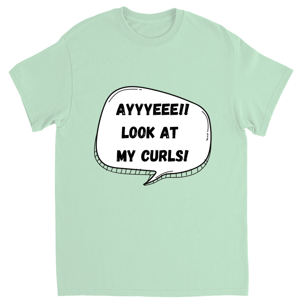 Look at my Curls Graphic Tee