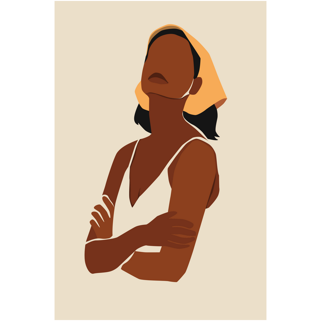 Black Woman - Modern Art | Giclee Art Prints