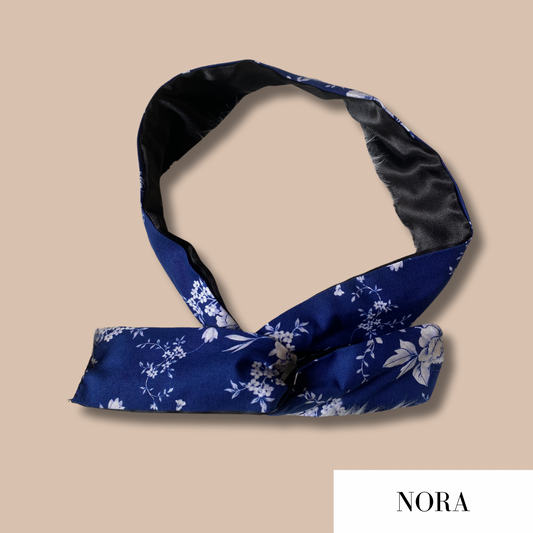 Nora-  Bendable Satin Lined Headband