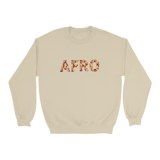 AFRO (Leaf Printed) Sweatshirt