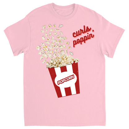 Curls Poppin' Graphic Tee
