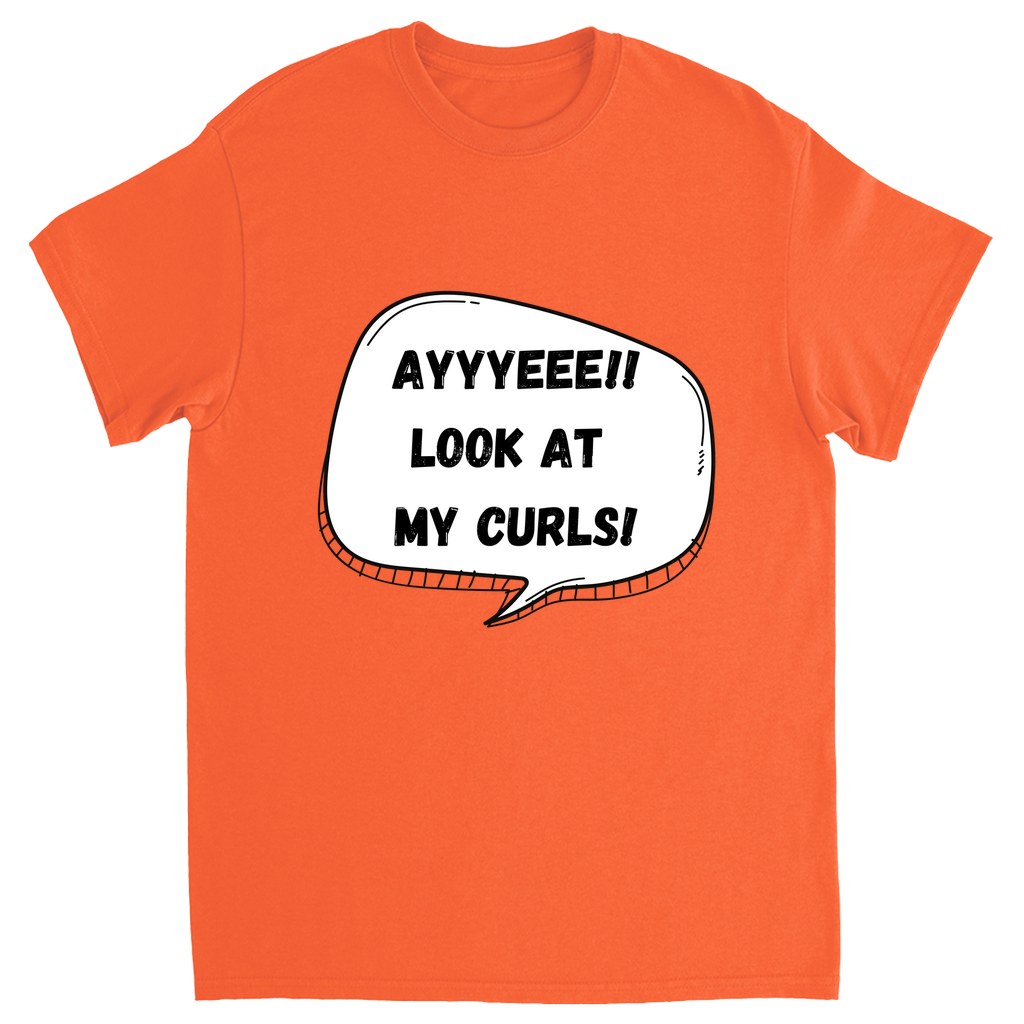 Look at my Curls Graphic Tee