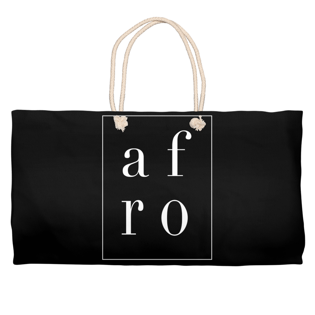 AFRO Weekender Totes