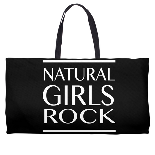Natural Girls Rock Weekender Tote