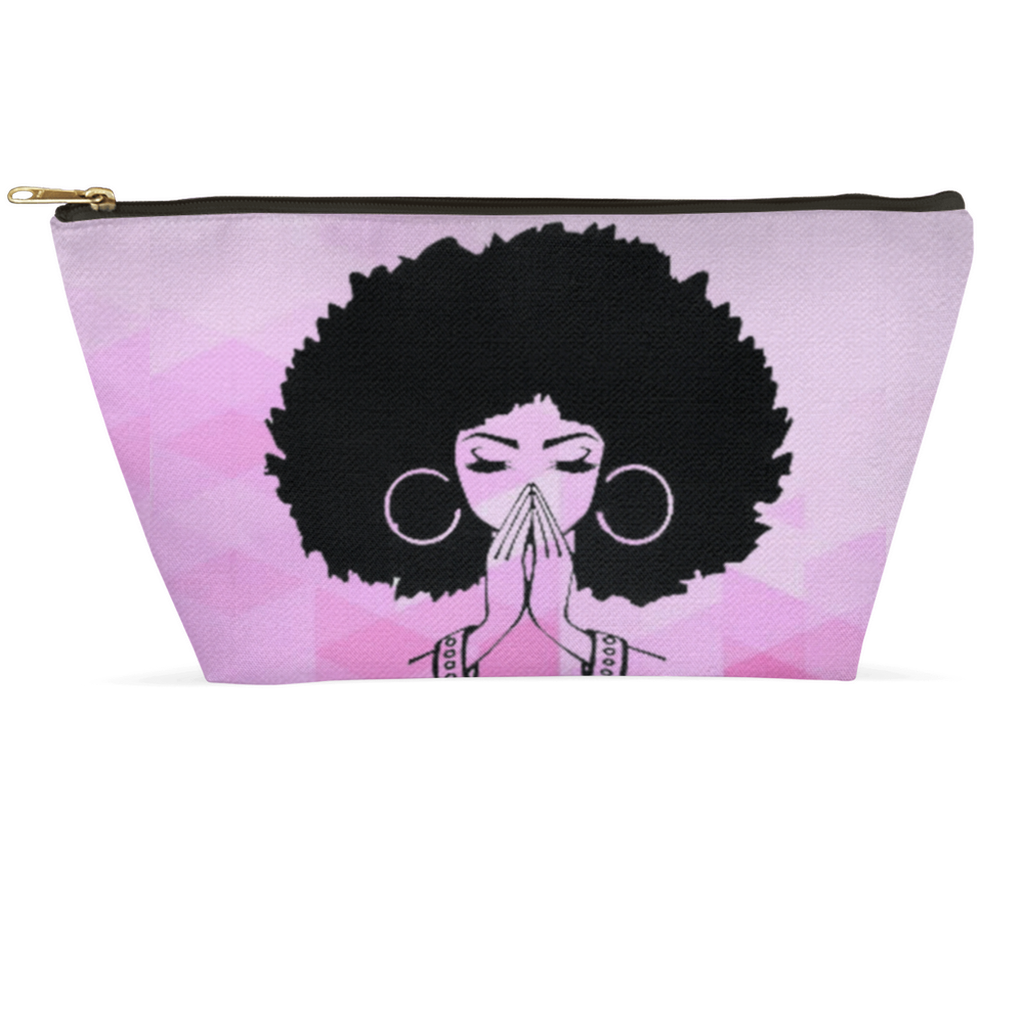 Groovy Afro Girl Accessory Pouch