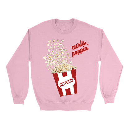 Curls Poppin' Sweatshirt