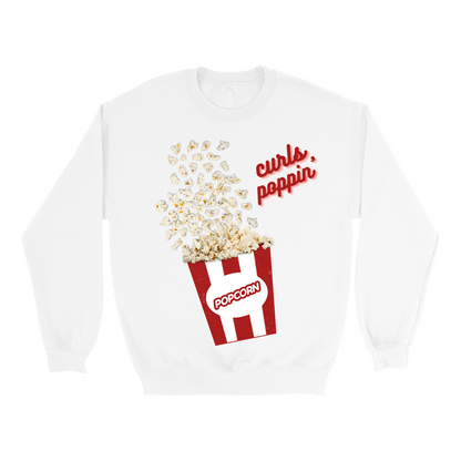 Curls Poppin' Sweatshirt