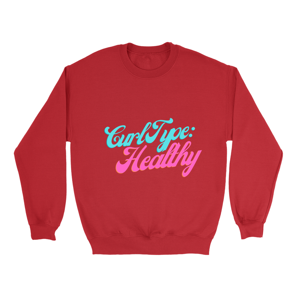 Curly Type:Healthy Sweatshirt