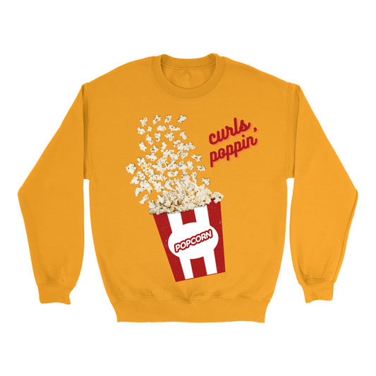 Curls Poppin' Sweatshirt