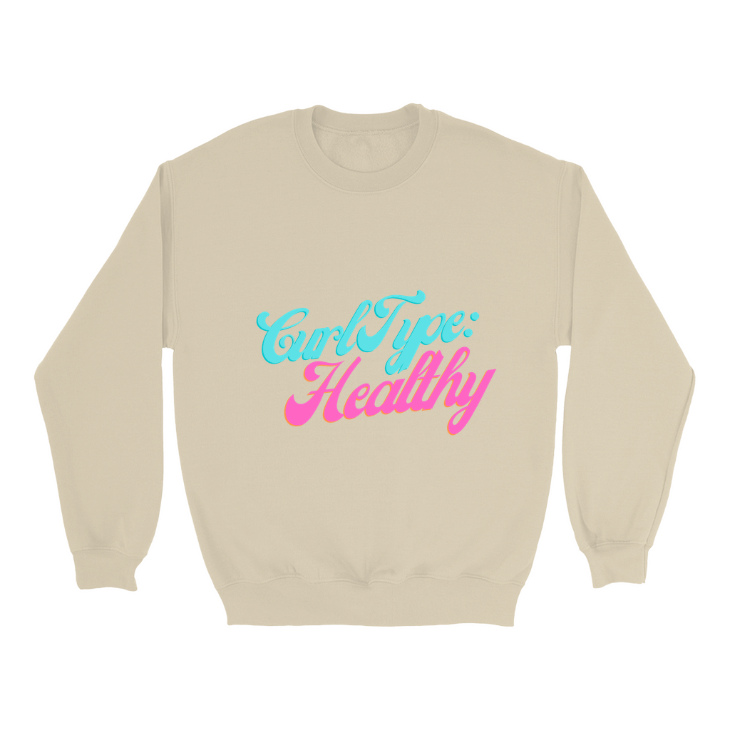 Curly Type:Healthy Sweatshirt